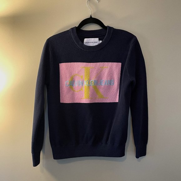Calvin Klein Jeans Sweaters - Calvin Klein Sweatshirt - Women's Small